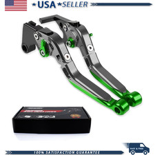 Adjustable Folding Brake Clutch Levers Kawasaki Ninja 650 2017-2024 Z650 2017-20 picture