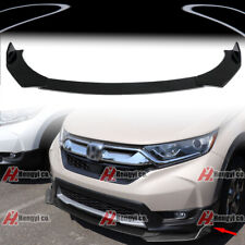 Gloss Black Front Bumper Lip Splitter Spoiler Trim For Honda CR-V CRV 2017-2020 picture