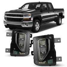 For 2016-2018 Chevy Silverado 1500 DRL LED Fog Lights Bumper Driving Lamp Wiring picture