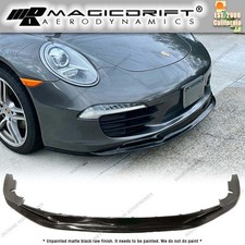 For 12-16 Porsche 911 991 991.1MDA S1 Style Front Bumper Lip Spoiler Splitter PU picture