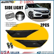 2-20X Switchback Sequential Turn Signal LED Side Marker Light For Honda Civic picture
