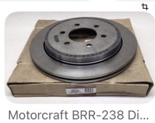 BRR-238 GUNUINE OEM FORD MOTORCRAFT BRAKE ROTOR 3U2Z-1V125-FB picture