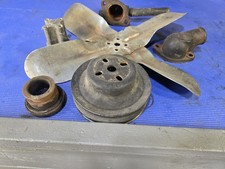 1960s Chevrolet Inline Six-Cylinder Fan and Thermostat Housing Original Vintage picture