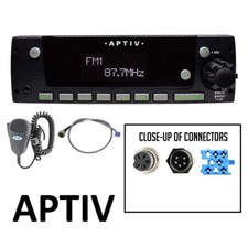 APTIV Radio Kit AM/FM/WB w/ PA Mic & Cable for Thomas C2 Bus - PP105602 PP107268 picture