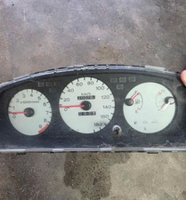 Used 92-95 Honda Civic JDM EG6 SiR Gauge Cluster White Face 2 door HB Manual MT picture