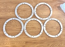 2021-2025 Ford Bronco Badlands Sasquatch Beadlock Style Wheel Rings OEM Set Of 5 picture