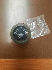 NOS 24v Oil Pressure Gauge 0-120 Jeep Willys M38 M38A1 Dodge M37 Mutt M151 picture