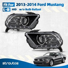 For 2013-2014 Ford Mustang HID/Xenon Headlight w/o Bulb w/o Ballast Left+ Right picture