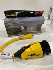 Marinco P15-30 EEL Pigtail Adapter 15A 125V Male to 30A 125V Female picture