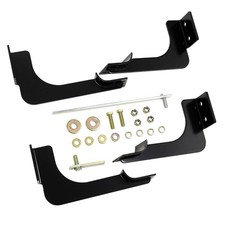 Westin Premier Oval Nerf Step Bar Mount Kit-Blk Fits 99-06 Tundra 4dr Ext Cab picture
