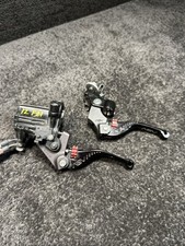 2006-2015 Yamaha FZ1 ASV BLACK Clutch & Brake Handle Lever Master Cylinder Set picture