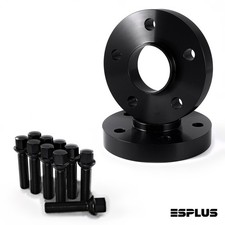 2x Wheel Spacers 5x112 25 Thick + Ball Seat Bolts for 28 Stock for Mercedes C300 picture