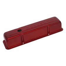 Moroso 68006 Valve Covers, SBC, Red Powder Coat picture