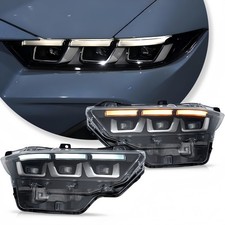 VLAND Projector LED Headlights Fit 2023-2026 Ford Mustang Sequential &Animation picture