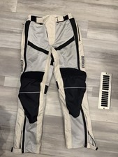 Sedici Men's Motorcycle Pants Size 30 White And Black picture