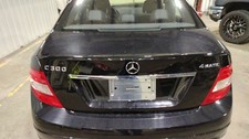 2008-2014 Mercedes C300 204 Type Rear Trunk Lid Trunklid Black-040 Sharp picture