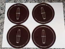 1984-1989 Lincoln Mark VII Wheel Center Emblem Applique Set Of 4 E4LY1137A NOS picture