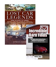 Lost Car Legends & Incredible Barn Finds 2 Book Set picture