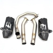 EMPIRE INDUSTRIES DRZ400 FULL DUAL EXHAUST Suzuki DR-Z4S / DR-Z4SM (2025+) picture
