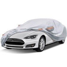 NEVERLAND All Weather Car Cover for Hyundai i40 Breathable Garage Protection picture