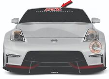Nissan 370 windshield banner, 350z, 350 z, 370z nismo, 370z touring, 370z sport picture