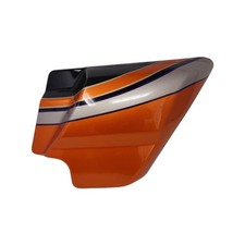 66613-11DGB NEW OEM HARLEY-DAVIDSON CVO RIGHT SIDE COVER BLACK DIAMOND FLHXSE2 picture