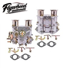2Pcs 40 DCOE 40mm Twin Choke Carburetor 19550174 Fits For VW 4/6‑Cyl V8 picture