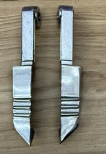 Vintage 45 60 75 hp Scott McCulloch Cowl Latch Handles Chromed Set New Old Stock picture