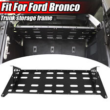 Rear Trunk Cargo Rack Storage Tray Interior Luggage Carrier For Bronco 2021-23 picture