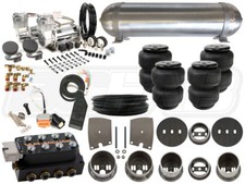 Complete Air Ride Suspension Kit - 1963-1965 Buick Riviera LEVEL 3 - 3/8