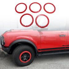 5PCS Bead Lock Wheel Trim Rings Kit Fit for 2021-2024 Ford Bronco picture