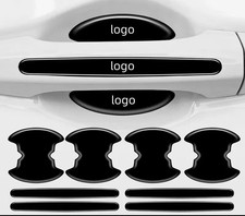 8PCS SET Invisible Car Door Handle Bowl Anti-Scratch Protector Sticker For Honda picture