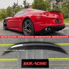 FOR FERRARI CALIFORNIA T 2015-2018 REAL CARBON FIBER REAR TRUNK SPOILER WING picture