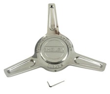 NEW American Racing Shelby Cobra 427 Tri Bar Wheel Spinner Center Hub Cap picture