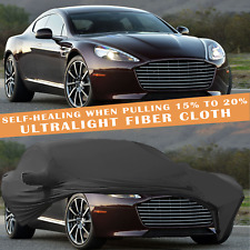 For Aston Martin Rapide S Car Cover Stretch Satin Dustproof Indoor Custom Black picture