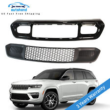 For Jeep Grand Cherokee 2017-2022 Front Bumper Lower Grille Trim Molding Cover picture