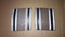 74 - 79 Dodge D100 Adventurer  Pickup PAIR Of  Woodgrain Cab Corner Trim Panels  picture