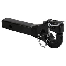 ONLTCO Pintle Hitch Receiver Hook 10 TON For 2” Hitches Receiver 20000lbs picture