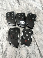 Mixed Lot Of 5 Of Chevy Key Fobs Used/Locked Needs Reprogramming picture