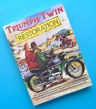 1938-72 Triumph Motorcycle Restoration Service Manual Book T100 T120 TR6 3T 6T picture