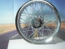Harley Wheel Rear 16x3 Chrome 40 Spoke Smooth Profile 25mm Bearing 52-2009 X5 picture