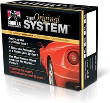 Gorilla Automotive Lock System - 14mm x 1.50 - Black - Set of 20 picture