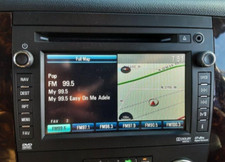 2012 GMC YUKON AM FM CD Radio Receiver W/Navigation W/Display Screen GENUINE OEM picture