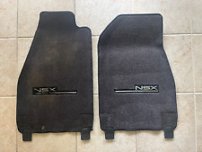 Used OEM ACURA NSX Black floor mat set (Driver & passenger) picture