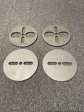 4 Universal Bag Mount Plates Upper/Lower Dual or Single Ports 2500 and 2600 bag picture