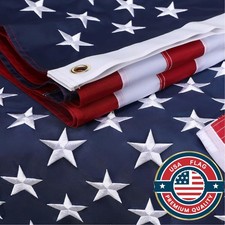 American Flag,3x5 ft 210D American Flag Outdoor Longest Lasting  USA Flag US picture