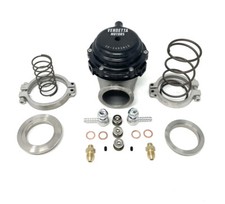 VM 44mm Black External Wastegate For Tial MVR V-Band Flange Turbo 14PSI Spring picture