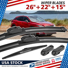 Genuine Windshield Wiper Blade For Lexus RX350 2004-2015 One Set of 26''/22''/15 picture