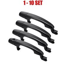 4-40X Door Pull Handle Exterior Black Assy Fit Kia Sportage 2005-2010 Front Rear picture
