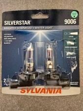 Sylvania 9006 SilverStar Halogen High Performance Headlight Pair Set 2 Bulbs picture